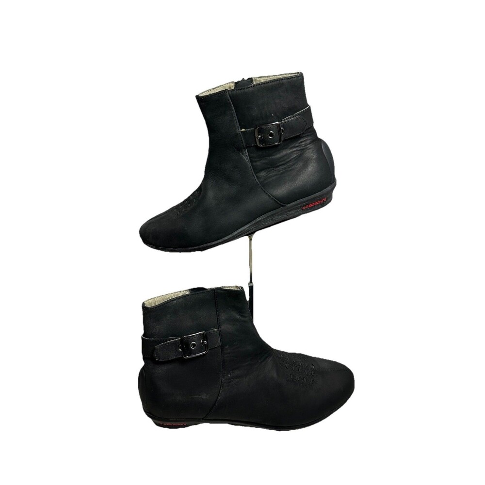 Icon Sacred Boot Women's Riding Boots Size 8 Black Leather Biker Ankle Boots